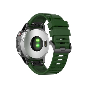 Correa de Repuesto de Acero Inoxidable 304 de Liberación Rápida de 22 mm para Garmin <span class=keywords><strong>Fenix</strong></span> <span class=keywords><strong>6</strong></span> 6X, Correa de Silicona de 26 mm, Cómoda y Suave (13 - Product Image 1