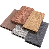 Plancher en composite bois-plastique traditionnel extérieur direct de l'usine