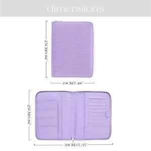 <span class=keywords><strong>Facebook</strong></span> Etsy ขายดีที่สุด Luxe หนังจระเข้โฟลิโอแพดสมุดวางแผนปก/ตัวจัดระเบียบเครื่องเงิน - Product Image 4