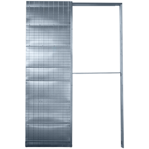 Contramarco de accesorios interiores de 900x2100mm para puertas que desaparecen-Yeso - Product Image 1