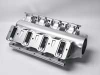 Collecteur d'admission en aluminium CNC haute performance avec rails de carburant pour moteur Chevy LS1 LS2 V8