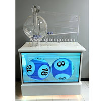 Machine de loterie Bingo à soufflerie d'air personnalisée en usine avec lumières LED pour centres de jeux événementiels, Keno et tirages de loterie Bingo