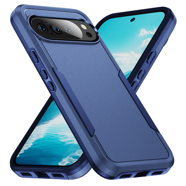 TPU PC Dual Layer Protection 2in 1 Phone Case for Google Pixel 10 Pro XL / Pixel9a/Pixel 8 7 Shockproof Phone Cover Shell