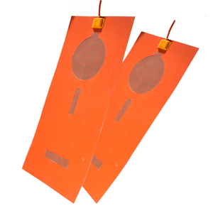Plaque chauffante électrique flexible en silicone 220 V 600 W avec élément chauffant en feuille gravée - Product Image 2