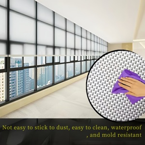 Распродажа, Солнцезащитная ткань, водонепроницаемая огнестойкая полиэфирная простая затемняемая роликовая слепая ткань - Product Image 6