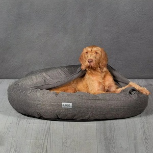 2024 nueva gran oferta manta ortopédica Snuggery Cueva de madriguera cama convertible para perros - Product Image 3