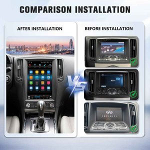 วิทยุติดรถยนต์ระบบแอนดรอยด์ สำหรับอินฟินิตี้ G25/G35/G37/Q60/Q60S ปี 2004-2013 เครื่องเล่นมัลติมีเดีย Carplay พร้อมระบบนำทาง GPS หน้าจอสัมผัส - Product Image 2