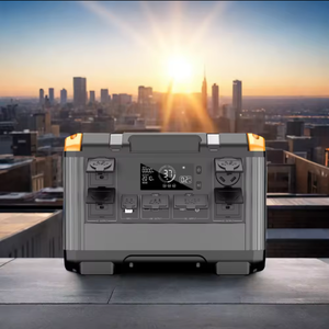 태양 광 발전 Lifepo4 배터리 가정 야외 캠핑 에너지 시스템 오프 그리드 휴대용 태양열 발전기 2400W 발전소 - Product Image 6