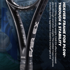 Raqueta <span class=keywords><strong>de</strong></span> <span class=keywords><strong>Tenis</strong></span> Profesional, la Más Vendida, Excelente, Más Pesada y Estable, Completamente <span class=keywords><strong>de</strong></span> Grafito, para <span class=keywords><strong>Jugadores</strong></span> Agresivos - Product Image 4