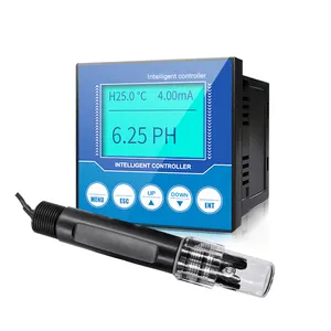 Transmetteur de PH ORP automatique en ligne pour piscine, sonde de PH, contrôleur de capteur, moniteur de Ph d'eau, compteur de qualité de l'eau Rs485