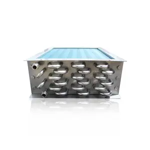 Heating Coil Exchanger Industrial Plate Heat Exchanger Manufacture Hydronic Heater Cooling Tube Air To Air Evaporator Coil Aquarium Chiller