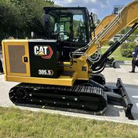 Excavatrice d'occasion de bonne qualité, Caterpillar 3 tonnes, mini-excavatrice d'occasion, CAT305.5 5 tonnes EPA