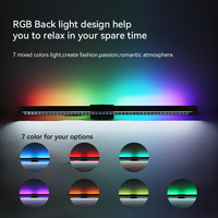 Lampe d'Écran Tactile Dimmable Alimentée pour Bureaux Modernes, Barre Lumineuse LED pour Écran/Barre Lumineuse de Moniteur/Lampe de Bureau, Accessoires Informatiques