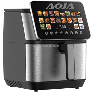 Friteuse à air chaud en acier inoxydable avec fenêtre de visualisation 8L, meilleure vente transfrontalière, grande friteuse sans huile, appareil électrique - Product Image 3
