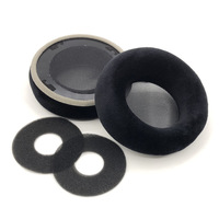 Coussinets d'oreille de remplacement pour AKG K601 K701 K702 Q701 K702 K612, en tissu velours respirant, anti-bruit