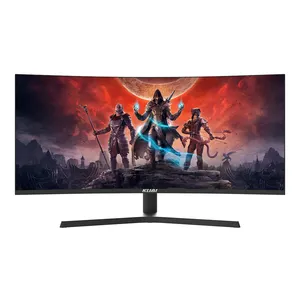 34 Inch Curved Monitor Ultra Wide Monitor 165Hz E-sports Screen 21:9 LED Computer Desktop 4K Gaming Monitors