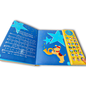 Nuovi Libri Audio Elettronici per Bambini in Età Prescolare con Funzioni Interattive di Apprendimento e Giocattoli Educativi, Servizio di Stampa Incluso - Product Image 4
