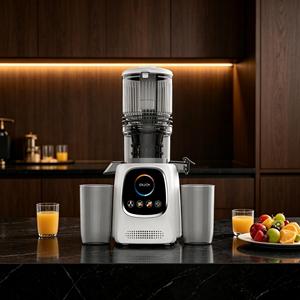 <span class=keywords><strong>Extracteur</strong></span> <span class=keywords><strong>de</strong></span> <span class=keywords><strong>jus</strong></span> lent à froid <span class=keywords><strong>de</strong></span> grande capacité avec moteur AC, <span class=keywords><strong>autonettoyant</strong></span>, 300W, sans BPA, pour fruits entiers, usage commercial - Product Image 1