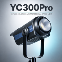 YC300Pro – Éclairage photo professionnel LED COB bicolore 300W, 21 130 Lux, avec contrôle via application à distance pour le streaming commercial en direct