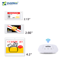 Kit de démonstration de système d'étiquettes de prix numériques 2,13/2,66/4,2 pouces, affichage Eink pour les épiceries et les pharmacies
