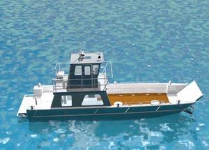 Fabricante de barcos 12M 37 pies Todo soldado Carga de aluminio Gran espacio Transporte Embarcación Barco de pesca - Product Image 2