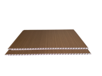 Paneles de Pared Acordonados Fluorescentes Impermeables y Resistentes al Fuego de PVC con Aspecto de Madera SUYI, Ecológicos, de 2.9 m, 9 mm, Diseño Moderno para Baños de Villas
