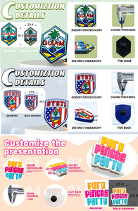Free Shipping 2025 New <strong>Charm</strong> Color Set Custom Pvc Rubber Diy Accessories Designer <strong>Shoe</strong> <strong>Charms</strong> for Trendy Gifts - Product Image 3