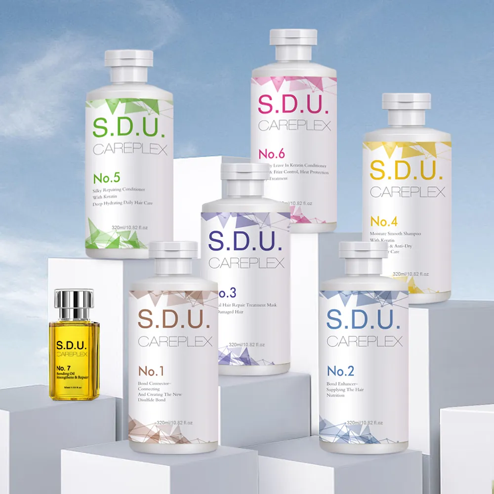 S.D.U Carplex No.1 Để No.7 Tự Nhiên Keratin Chăm Sóc Tóc Sản Phẩm Nuôi Dưỡng Dầu Gội Điều Hòa Sửa Chữa Tóc Bộ Điều Trị