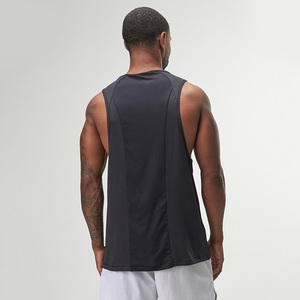 Canotta da <span class=keywords><strong>Uomo</strong></span> Personalizzata con Logo, Asciugatura Rapida, Pannello Posteriore in Rete Traspirante, per Palestra e Allenamento, Canotta Sportiva - Product Image 2