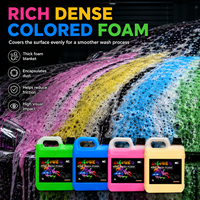 Shampoing Mousse Colorée Concentré pour Lavage Auto, Nettoyant Moussant Haute Lubrification, Liquide de Détail Visuel, Fournisseur OEM