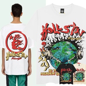 เสื้อยืดแขนสั้นผ้าฝ้ายพิมพ์ลายดอกไม้สไตล์เรโทรสำหรับฤดูร้อน ทรงหลวมใส่สบาย ระบายอากาศได้ดี รองรับ NFC - Product Image 5