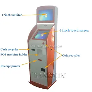 Wholesale Self Service Interactive Kiosk Pricing Cash Deposit Atm Machines Deposit Machine Coin Bill Payment Kiosk With Lowprice