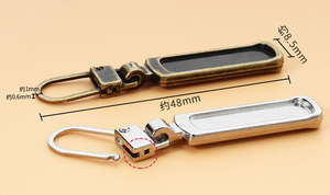Accessori di fabbrica all'ingrosso cerniere rettangolari staccabili con <span class=keywords><strong>cerniera</strong></span> in metallo - Product Image 5