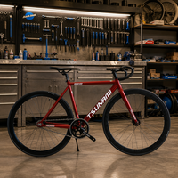 Vélo à Pignon Fixe Vente Chaude d'Usine Tsunami SNM100 700C pour Passionnés de Cyclisme en Extérieur