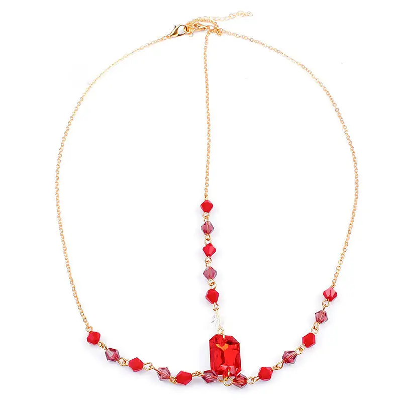 Unique Head Jewelry Fashion Beads Head Chain Crystal Beads Head Chain