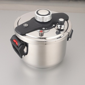 Cuisinière à pression en acier inoxydable, équipement de cuisine de haute qualité, cuisinière à pression multi-commerciale avec poignée pliable - Product Image 5