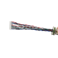 Conector macho Westsaim M12, Conector de cable codificado de 17 pines M12, conector macho de montaje en panel