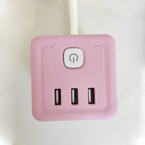 Seebest Rubik's Cube Ổ Cắm Điện Mở Rộng Phổ Thông Di Động Ổ Cắm <span class=keywords><strong>USB</strong></span> Công Tắc Thông Minh Với Dây Mở Rộng Điện Và 3 <span class=keywords><strong>USB</strong></span> - Product Image 4
