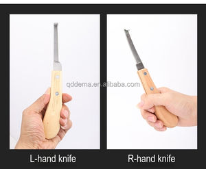 नए पशु चिकित्सा उपकरण मवेशियों के साथ त्रिमर चाकू ट्रिमिंग उपकरण हैंडमेड चाकू घोड़े की देखभाल पशु चिकित्सा का उपयोग - Product Image 2