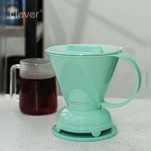 Jarra Trapezoidal Verde Crema Antiderrames y Antideslizante de 500 ml para Hotel de Lujo, Equipo de Café de Plástico Reutilizable - Product Image 6