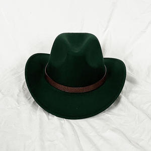 Chapeau unisexe 100% laine Fedora classique style <span class=keywords><strong>Borsalino</strong></span> avec large bord pour les scènes d'affaires de fête décontractées pour adultes casquettes en feutre de laine - Product Image 3