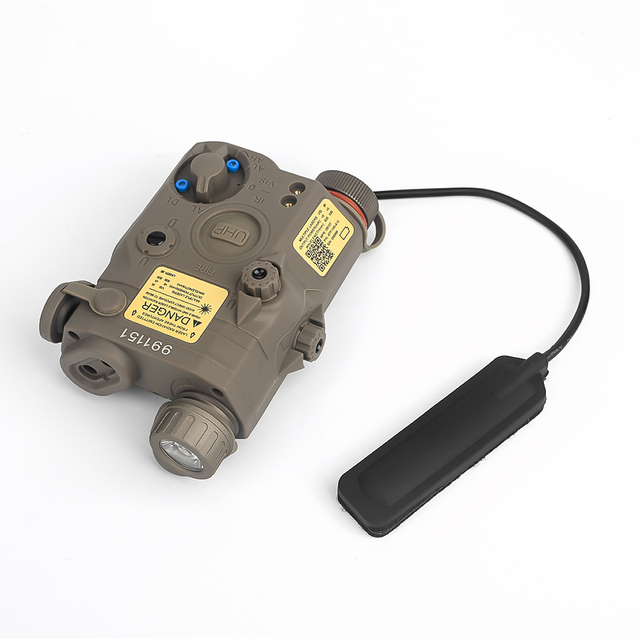 WADSN Outdoor WDX035 Tactical Laser Sight Multifunction Red Green Blue IR LED Aluminum Material