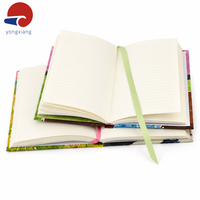 Personalisiertes Hardcover-Notizbuch mit Glitzer-Finish-Einband, Schreibjournal mit Lesezeichenband und Gummibandverschluss