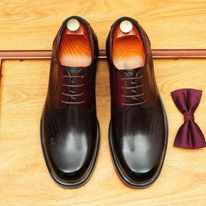Zapatos de cuero cuadrados con cordones estilo Old Money para oficina y carrera, mocasines británicos de ante de becerro, transpirables y ligeros para verano. - Product Image 2