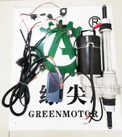 Moteur à courant continu 1200w 24v avec transmission pour fauteuils roulants électriques, scooter, brouette