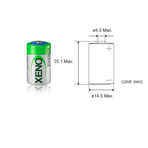 Batterie au lithium primaire <span class=keywords><strong>Xeno</strong></span> Energy XL-050F 1/<span class=keywords><strong>2</strong></span> AA 3,6 V - Product Image 2