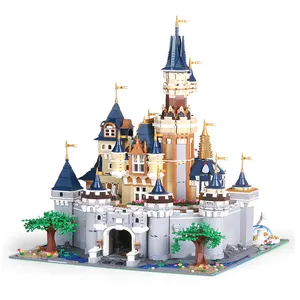 Hot sell Mould King 13132 Dream Castle Creator Series Paradise Toys Building Blocks Bricks for kids toys toys