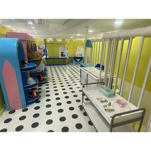 Aire de jeux intérieure pour enfants, maisons de <span class=keywords><strong>jeu</strong></span> de rôle, îlot de <span class=keywords><strong>cuisine</strong></span>, installations de parc d'attractions, équipements de jeux souples, design personnalisable en plastique - Product Image 2