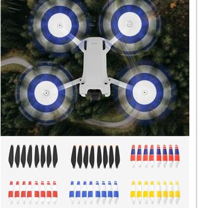 8 hélices Mavic Mini 3 Pro 6030F de bajo ruido y liberación rápida compatibles con Black Orange - Product Image 2