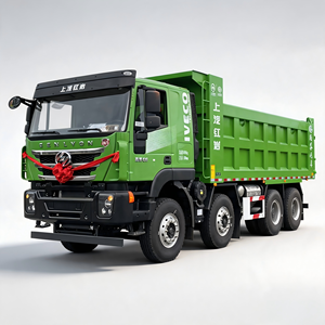 Camion benne hydraulique Hongyan 10 roues 6x4 pour le transport de sable, de terre et d'agrégats - Product Image 1